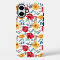 Elegantes Rosa und Lila Blumenmuster Case-Mate i