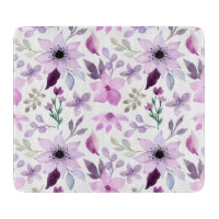 Elegantes Rosa- und Lila-Blumenmuster