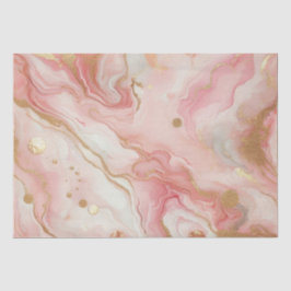 Elegantes Rosa und Rose Goldmedaille Seidenpapier