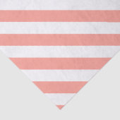 Elegantes Rosa- und Weiß-Streifenmuster Seidenpapier (Ausschnitt)