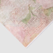 Elegantes Rosa Vintag Seidenpapier (Ausschnitt)