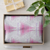 Elegantes, rosa Weihnachtsbaumgeschenk Seidenpapier (Geschenk)