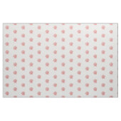 Elegantes rosafarbenes Blumenmuster Stoff (Yard (91,4 cm))