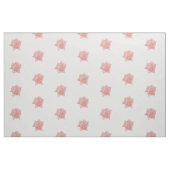 Elegantes rosafarbenes Blumenmuster Stoff (Fat Quarter (45,7 x 55,9 cm))