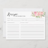 Elegantes, rosafarbenes Brautparty (Vorderseite)