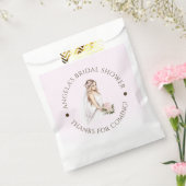 Elegantes, rosafarbenes Brautparty Geschenktütchen (Versiegelt)