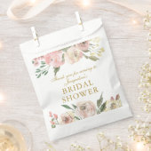 Elegantes rosafarbenes, farbenprächtiges Brautpart Geschenktütchen (Ausgeschnitten)