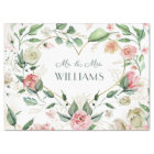 Elegantes rosafarbenes Herz Hochzeit & Jubiläum