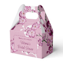 Elegantes rosafarbenes Kirschblüten-Brautparty