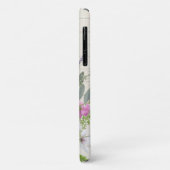 Elegantes rosafarbenes Piterholz Case-Mate iPhone Hülle (Hinten/Links)