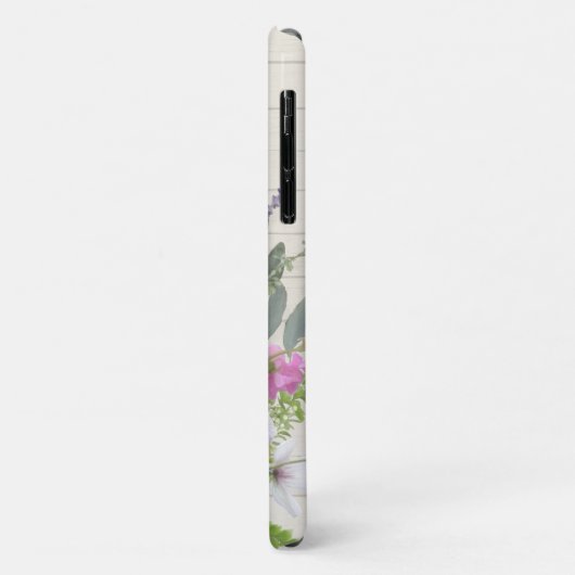 Elegantes rosafarbenes Piterholz Case-Mate iPhone Hülle (Hinten/Links)