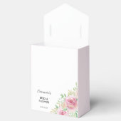 Elegantes Rose Brautparty Vielen Dank Geschenkschachtel (Geöffnet)