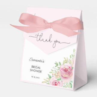 Elegantes Rose Brautparty Vielen Dank Geschenkschachtel