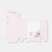 Elegantes Rose Brautparty Vielen Dank Geschenkschachtel (Ungefaltet)