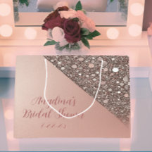 Elegantes Rose Gold Brautparty