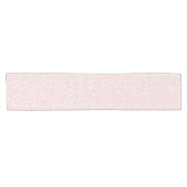 Elegantes Rose Gold Glitzer Leopard Muster Kurzer Tischläufer (Horizontal)