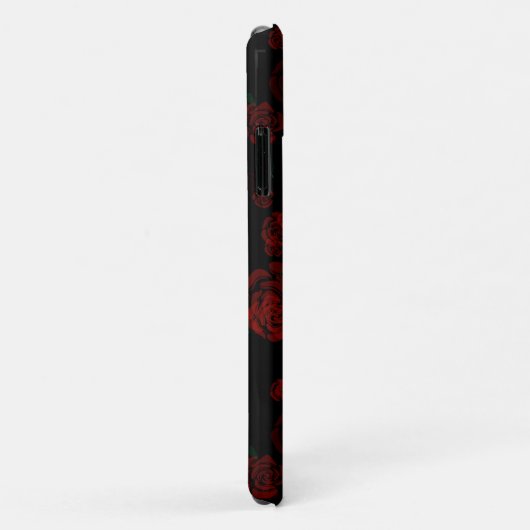 Elegantes Rose-Muster Case-Mate iPhone Hülle (Hinten/Rechts)