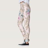 Elegantes Rose-Muster Leggings (Links)