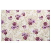 Elegantes Rose-Muster Stoff (Yard (91,4 cm))