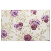 Elegantes Rose-Muster Stoff (Fat Quarter (45,7 x 55,9 cm))