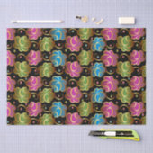 Elegantes Rose-Papiertaschentuch Seidenpapier (Handwerk)