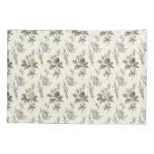 Elegantes Rose- und Weinmuster Pillowcase Kissenbezug (Rückseite)