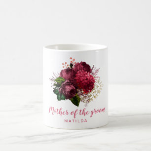 Elegantes roségoldenes Blumen-Mutter-der-Brautmutt Kaffeetasse