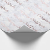 Elegantes Rosen-Gold-u. frohe Geschenkpapier (Ecke)