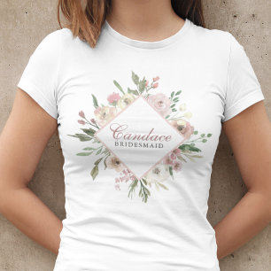 Elegantes Rosen T-Shirt