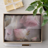 Elegantes Rosendekoupage Seidenpapier (Geschenk)