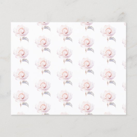 Elegantes Roses Brautparty Date Night Ideas (Rückseite)