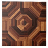 Elegantes Rosewood Seamless Pattern Keramik Tile Fliese (Vorderseite)