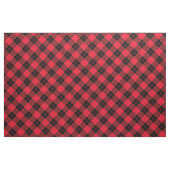 Elegantes Rot und Schwarz Kariert | Stoff (Fat Quarter (45,7 x 55,9 cm))