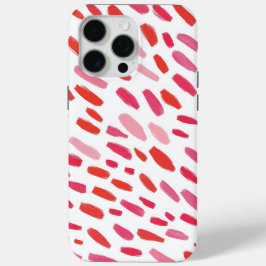 🔴 elegantes rotes abstraktes Muster 🎨 Case-Mate iPhone Hülle