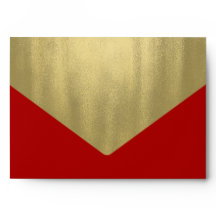 Elegantes rotes Goldfolien