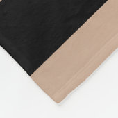 elegantes rotes LippenRosen-Goldschwarzes stripes Fleecedecke (Ecke)