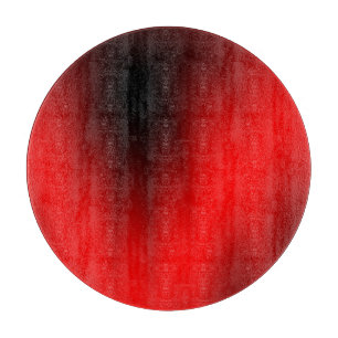 Elegantes Rotes Splash-Glas Schneidebrett