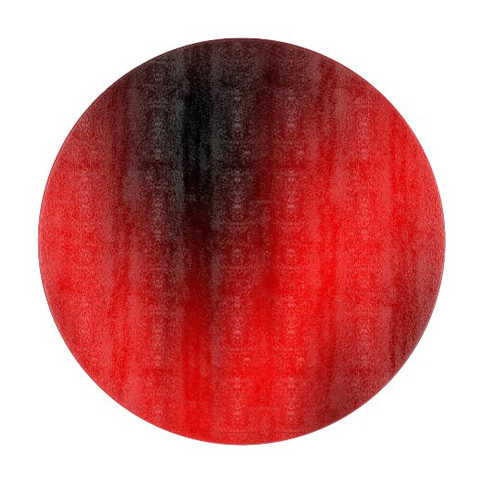 Elegantes Rotes Splash-Glas Schneidebrett (Vorderseite)