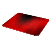 Elegantes Rotes Splash-Glas Schneidebrett (Ecke)