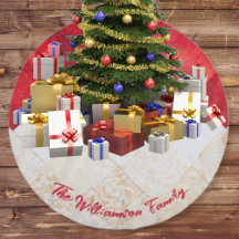 Elegantes rotes und weißes Muster Weihnachten