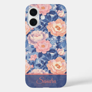 Elegantes Ruhestand-Geschenk Rose Maßgeschneidert iPhone 16 Hülle