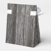 Elegantes Rustikales Barnholz Geschenkschachtel (Rückseite)