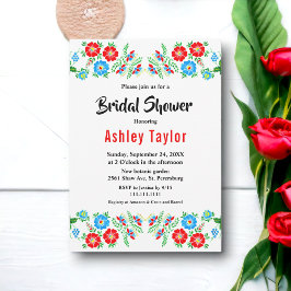 Elegantes Rustikales blaues Rote Rosen Blumenkohl  Einladung