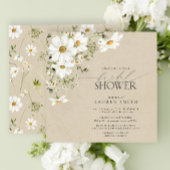 Elegantes rustikales Déisy-Brautparty Einladung