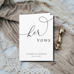 Elegantes rustikales Foto, das ihre Stimme verkünd Karte