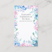 Elegantes, rustikales Holz als Schmuckstück Visitenkarte (Vorderseite)