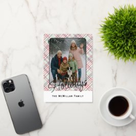 Elegantes rustikales Kariertes Muster Gold