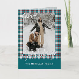 Elegantes, rustikales Kariertes Muster Gold