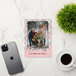 Elegantes rustikales Kariertes Muster Gold