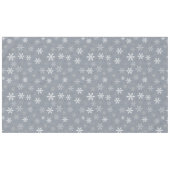 Elegantes Rustikales Schneeflockenmuster Tischdecke (Vorderseite (Horizontal))
